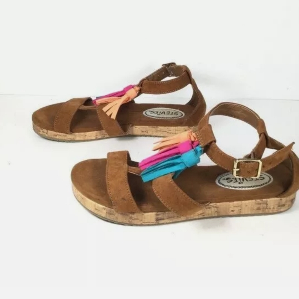 Stevies Size 3 *Tassel * Bright Sandals